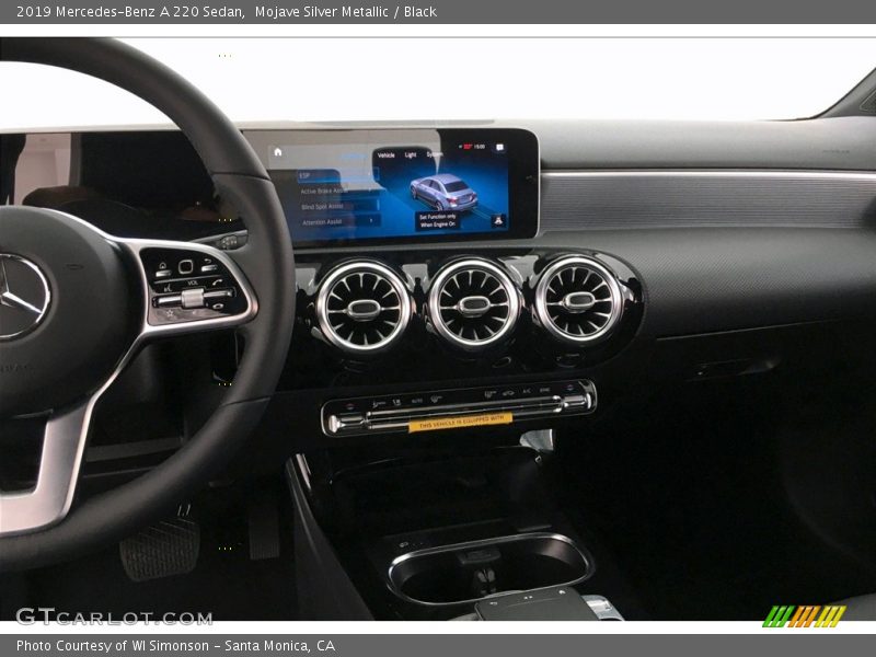 Mojave Silver Metallic / Black 2019 Mercedes-Benz A 220 Sedan