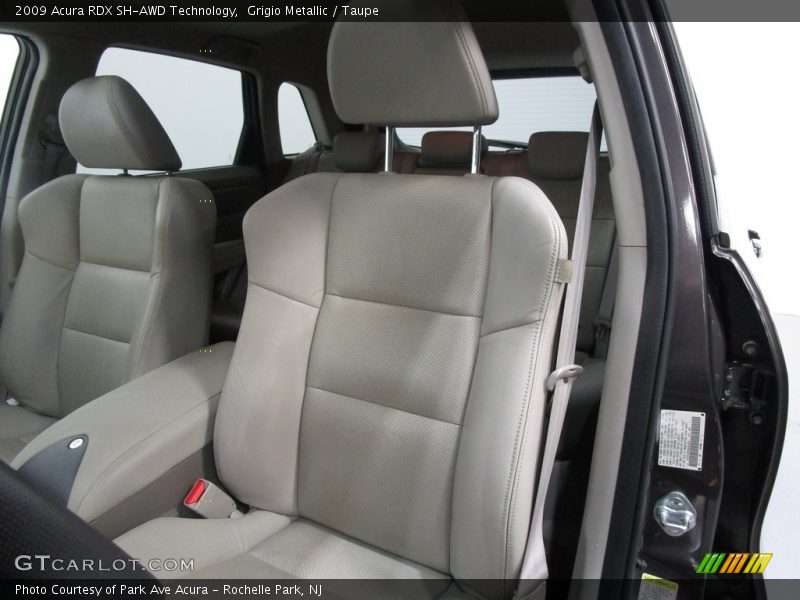 Grigio Metallic / Taupe 2009 Acura RDX SH-AWD Technology