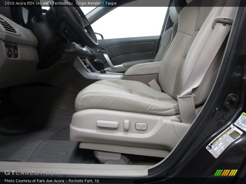 Grigio Metallic / Taupe 2009 Acura RDX SH-AWD Technology