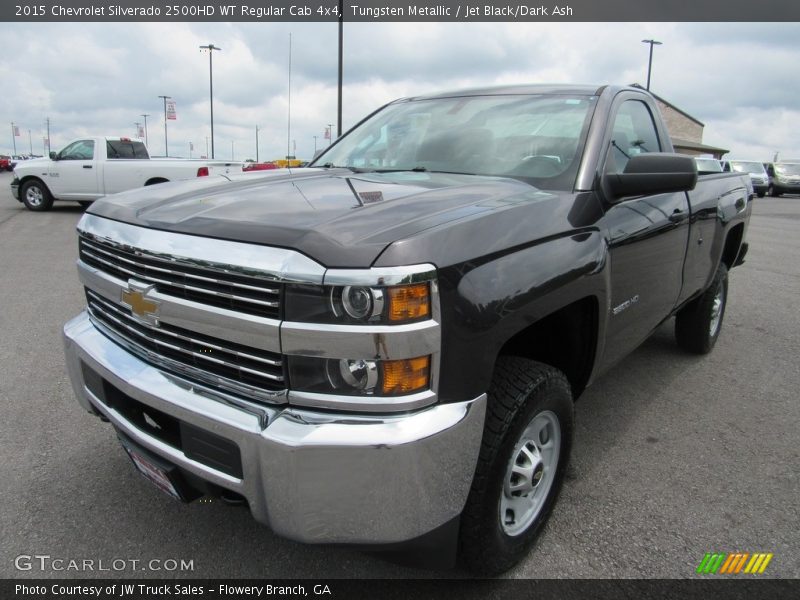 Tungsten Metallic / Jet Black/Dark Ash 2015 Chevrolet Silverado 2500HD WT Regular Cab 4x4