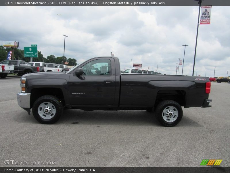 Tungsten Metallic / Jet Black/Dark Ash 2015 Chevrolet Silverado 2500HD WT Regular Cab 4x4