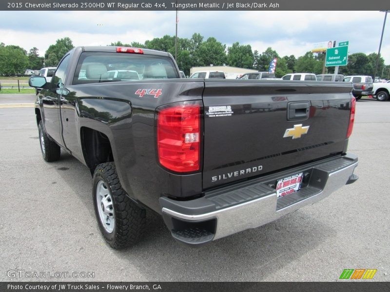 Tungsten Metallic / Jet Black/Dark Ash 2015 Chevrolet Silverado 2500HD WT Regular Cab 4x4