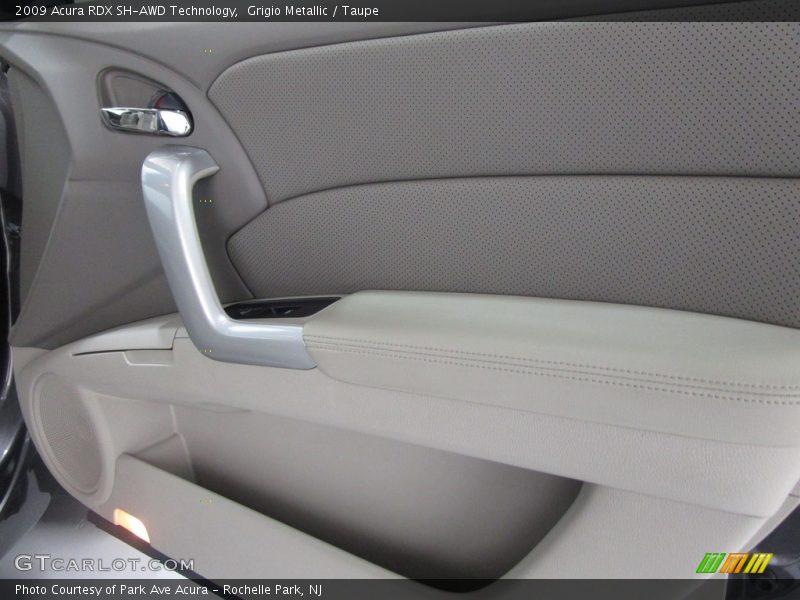 Grigio Metallic / Taupe 2009 Acura RDX SH-AWD Technology