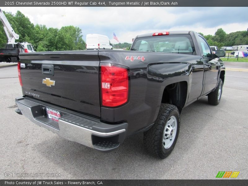 Tungsten Metallic / Jet Black/Dark Ash 2015 Chevrolet Silverado 2500HD WT Regular Cab 4x4