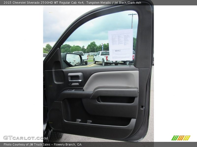 Tungsten Metallic / Jet Black/Dark Ash 2015 Chevrolet Silverado 2500HD WT Regular Cab 4x4