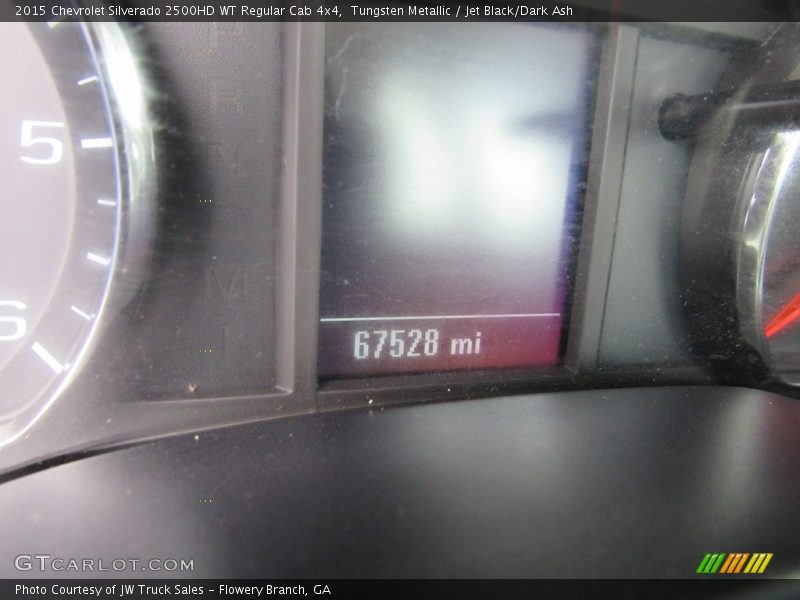 Tungsten Metallic / Jet Black/Dark Ash 2015 Chevrolet Silverado 2500HD WT Regular Cab 4x4