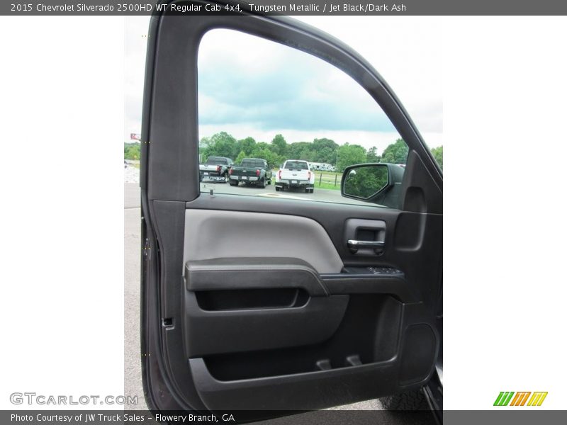 Tungsten Metallic / Jet Black/Dark Ash 2015 Chevrolet Silverado 2500HD WT Regular Cab 4x4