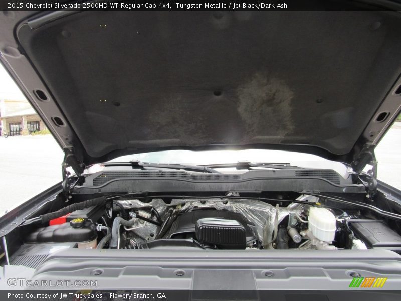 Tungsten Metallic / Jet Black/Dark Ash 2015 Chevrolet Silverado 2500HD WT Regular Cab 4x4