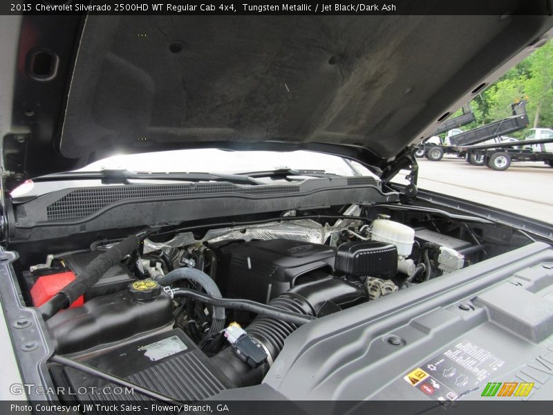 Tungsten Metallic / Jet Black/Dark Ash 2015 Chevrolet Silverado 2500HD WT Regular Cab 4x4