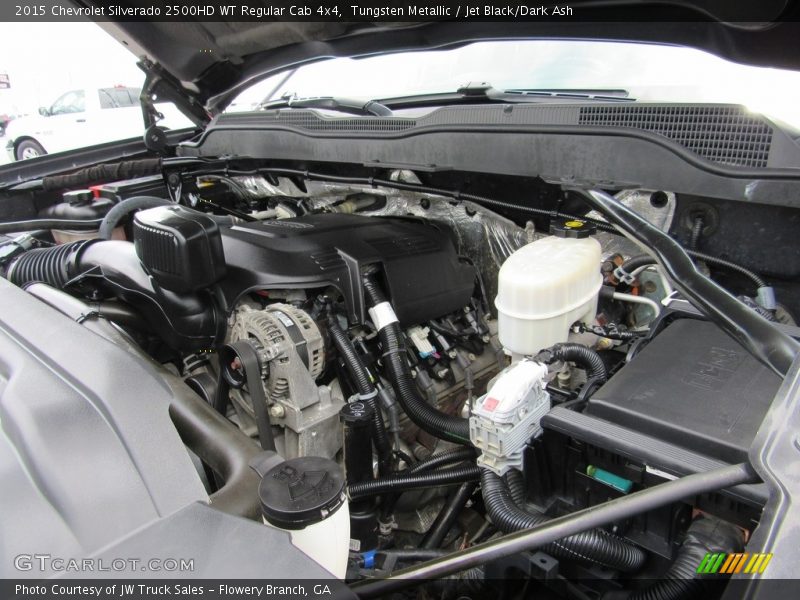 Tungsten Metallic / Jet Black/Dark Ash 2015 Chevrolet Silverado 2500HD WT Regular Cab 4x4