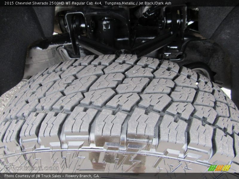 Tungsten Metallic / Jet Black/Dark Ash 2015 Chevrolet Silverado 2500HD WT Regular Cab 4x4