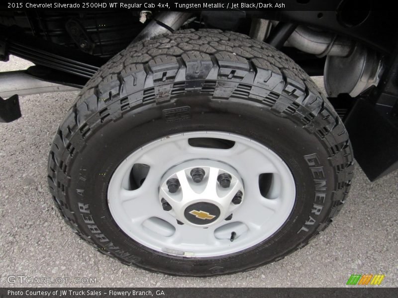 Tungsten Metallic / Jet Black/Dark Ash 2015 Chevrolet Silverado 2500HD WT Regular Cab 4x4