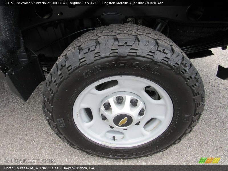 Tungsten Metallic / Jet Black/Dark Ash 2015 Chevrolet Silverado 2500HD WT Regular Cab 4x4