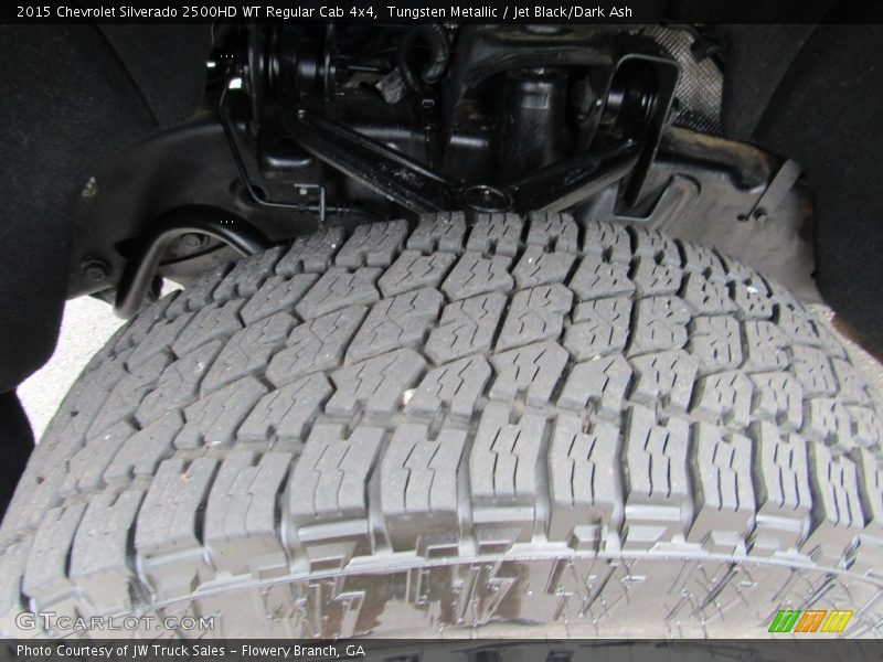 Tungsten Metallic / Jet Black/Dark Ash 2015 Chevrolet Silverado 2500HD WT Regular Cab 4x4