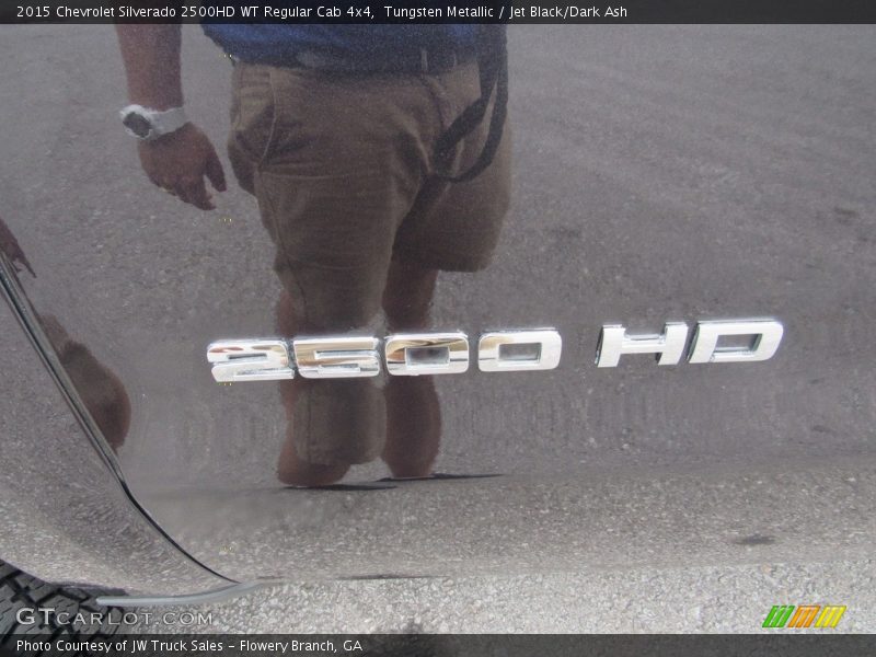 Tungsten Metallic / Jet Black/Dark Ash 2015 Chevrolet Silverado 2500HD WT Regular Cab 4x4