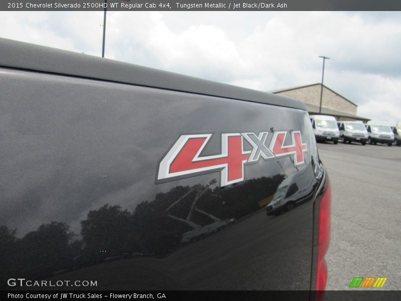 Tungsten Metallic / Jet Black/Dark Ash 2015 Chevrolet Silverado 2500HD WT Regular Cab 4x4