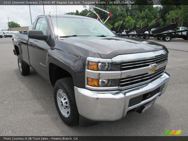 Tungsten Metallic / Jet Black/Dark Ash 2015 Chevrolet Silverado 2500HD WT Regular Cab 4x4