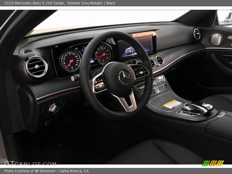 Selenite Grey Metallic / Black 2019 Mercedes-Benz E 300 Sedan