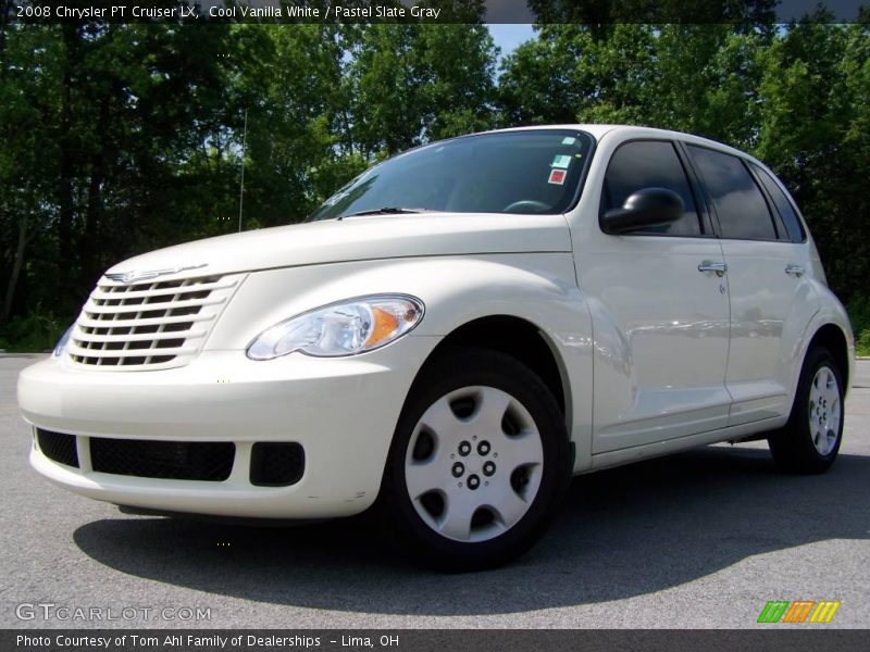 Cool Vanilla White / Pastel Slate Gray 2008 Chrysler PT Cruiser LX
