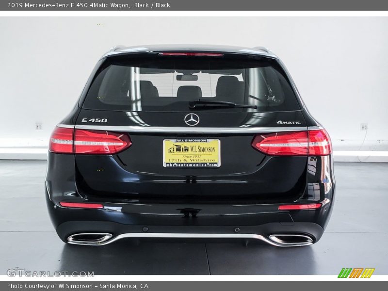 Black / Black 2019 Mercedes-Benz E 450 4Matic Wagon