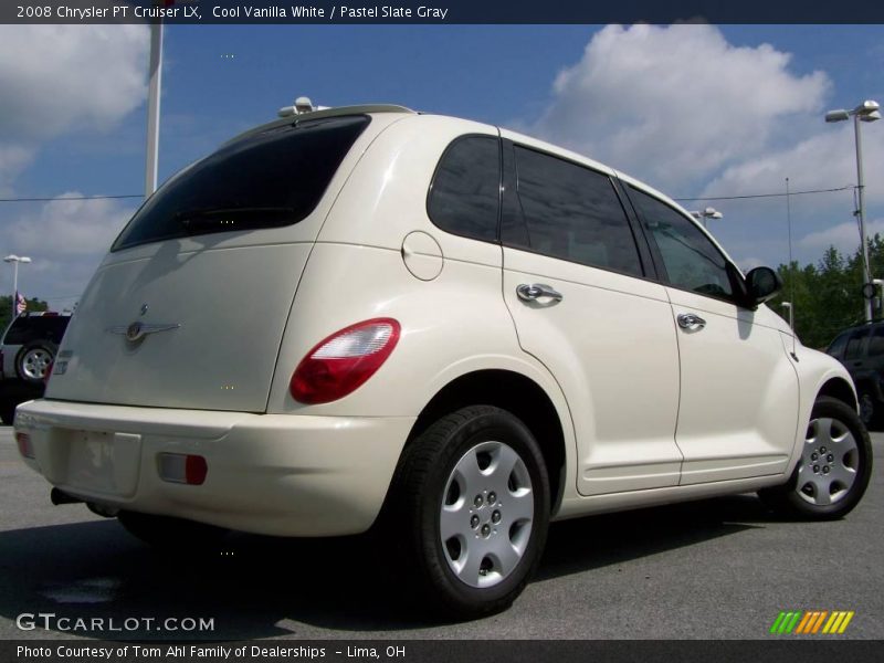 Cool Vanilla White / Pastel Slate Gray 2008 Chrysler PT Cruiser LX