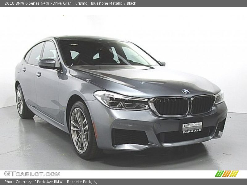 Bluestone Metallic / Black 2018 BMW 6 Series 640i xDrive Gran Turismo