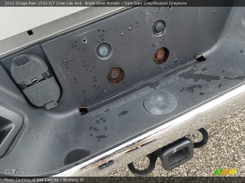 Bright Silver Metallic / Dark Slate Gray/Medium Graystone 2012 Dodge Ram 1500 SLT Crew Cab 4x4