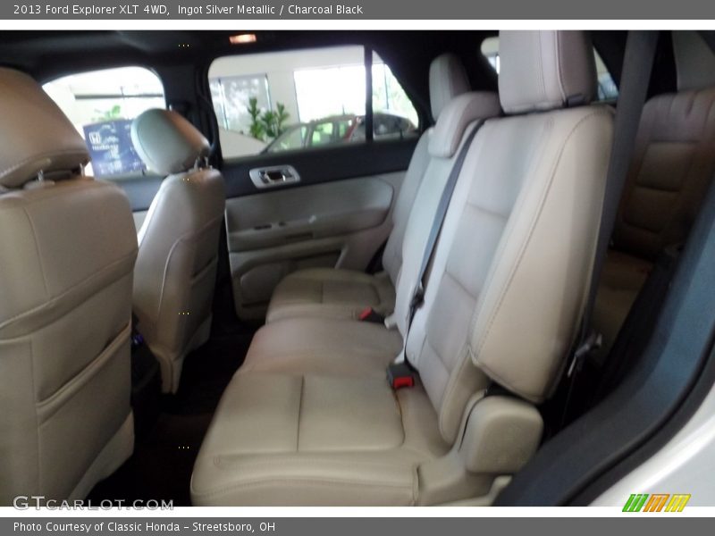 Ingot Silver Metallic / Charcoal Black 2013 Ford Explorer XLT 4WD