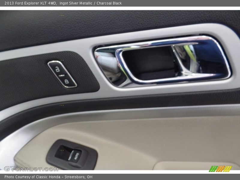 Ingot Silver Metallic / Charcoal Black 2013 Ford Explorer XLT 4WD