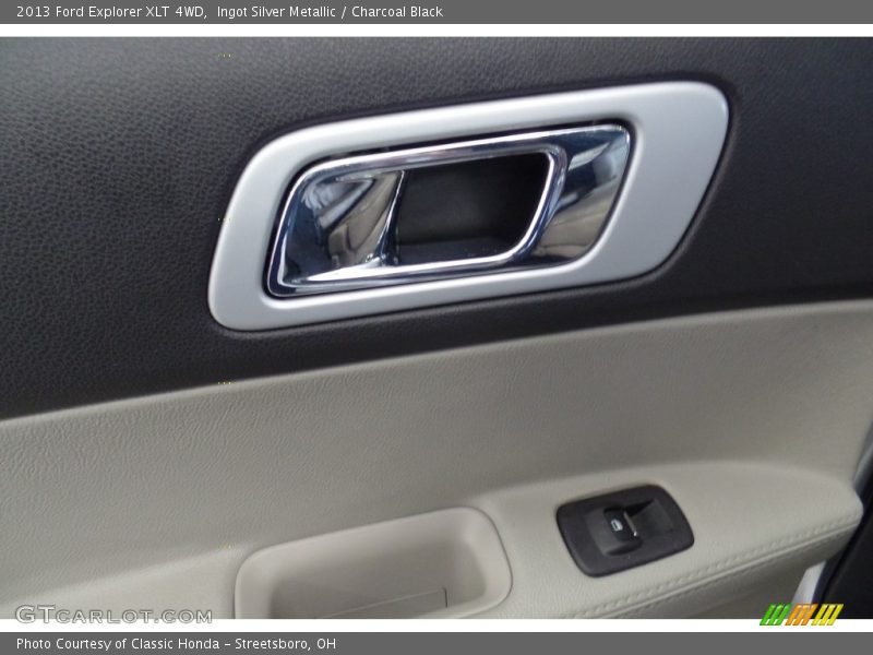 Ingot Silver Metallic / Charcoal Black 2013 Ford Explorer XLT 4WD
