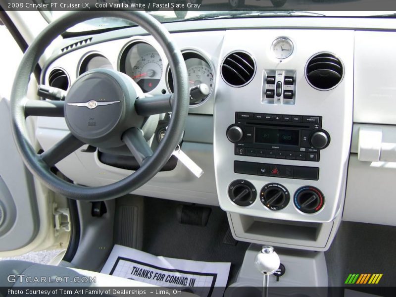 Cool Vanilla White / Pastel Slate Gray 2008 Chrysler PT Cruiser LX