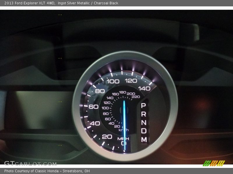 Ingot Silver Metallic / Charcoal Black 2013 Ford Explorer XLT 4WD