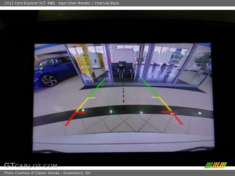 Ingot Silver Metallic / Charcoal Black 2013 Ford Explorer XLT 4WD