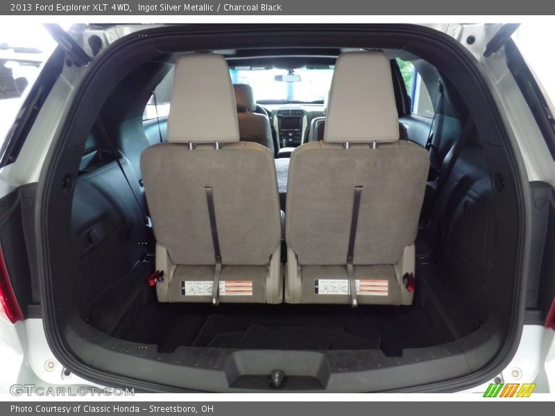 Ingot Silver Metallic / Charcoal Black 2013 Ford Explorer XLT 4WD