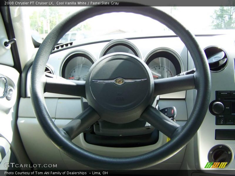 Cool Vanilla White / Pastel Slate Gray 2008 Chrysler PT Cruiser LX