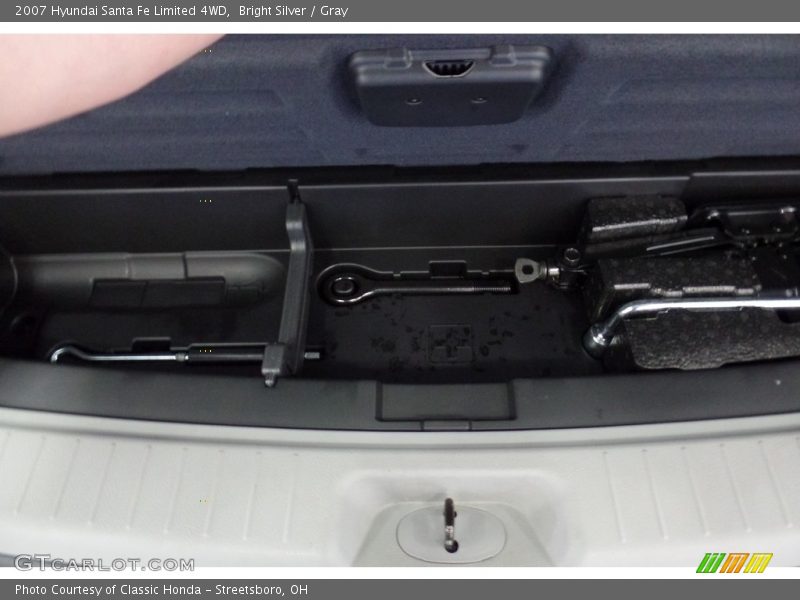 Bright Silver / Gray 2007 Hyundai Santa Fe Limited 4WD