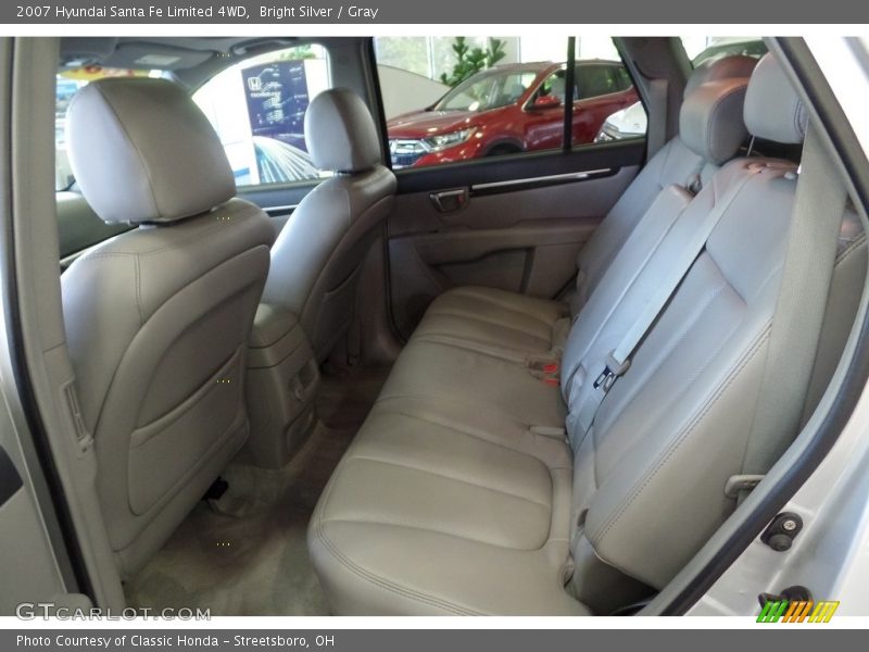 Bright Silver / Gray 2007 Hyundai Santa Fe Limited 4WD