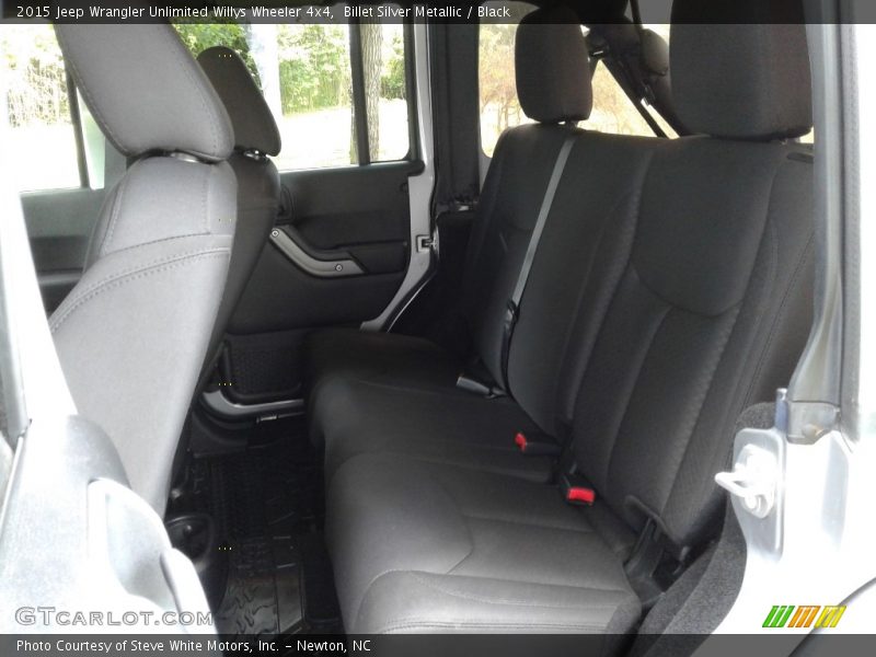 Billet Silver Metallic / Black 2015 Jeep Wrangler Unlimited Willys Wheeler 4x4