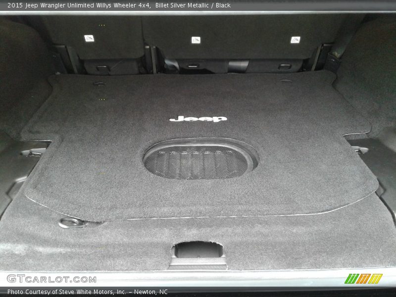 Billet Silver Metallic / Black 2015 Jeep Wrangler Unlimited Willys Wheeler 4x4