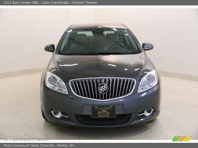 Cyber Gray Metallic / Medium Titanium 2013 Buick Verano FWD