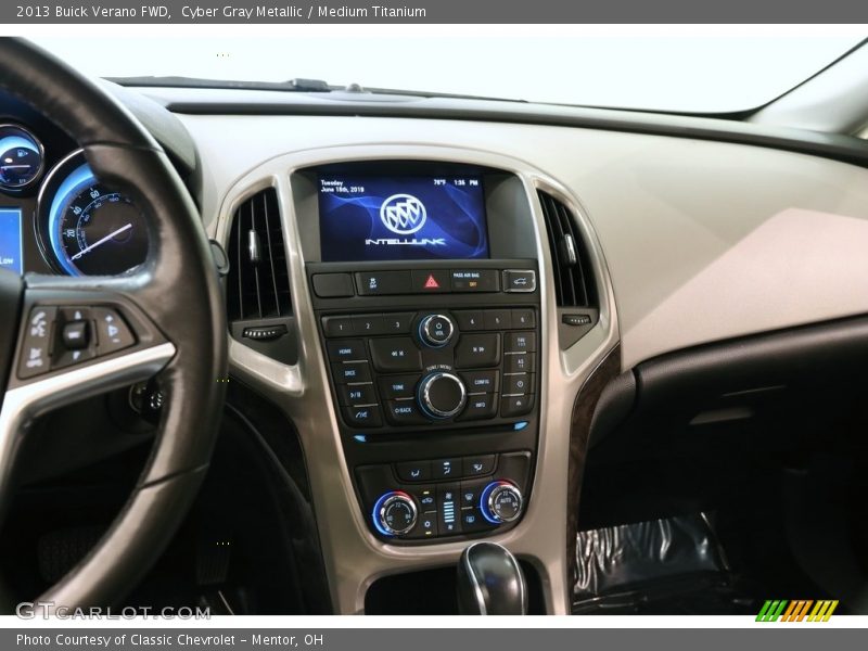 Cyber Gray Metallic / Medium Titanium 2013 Buick Verano FWD
