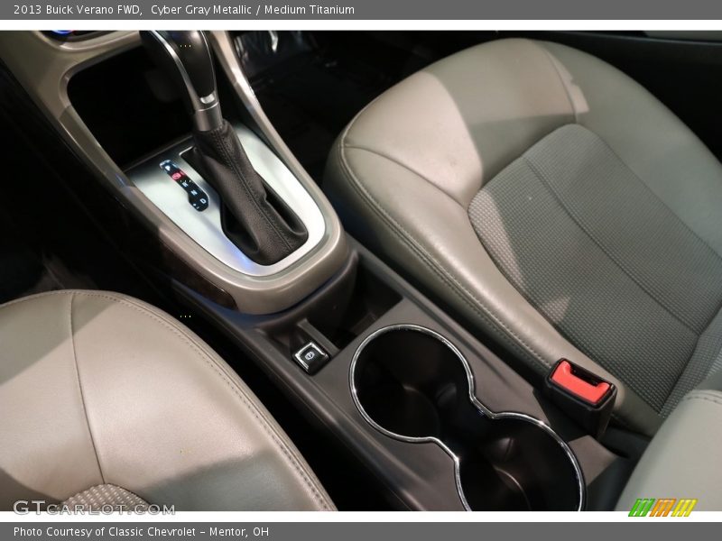 Cyber Gray Metallic / Medium Titanium 2013 Buick Verano FWD