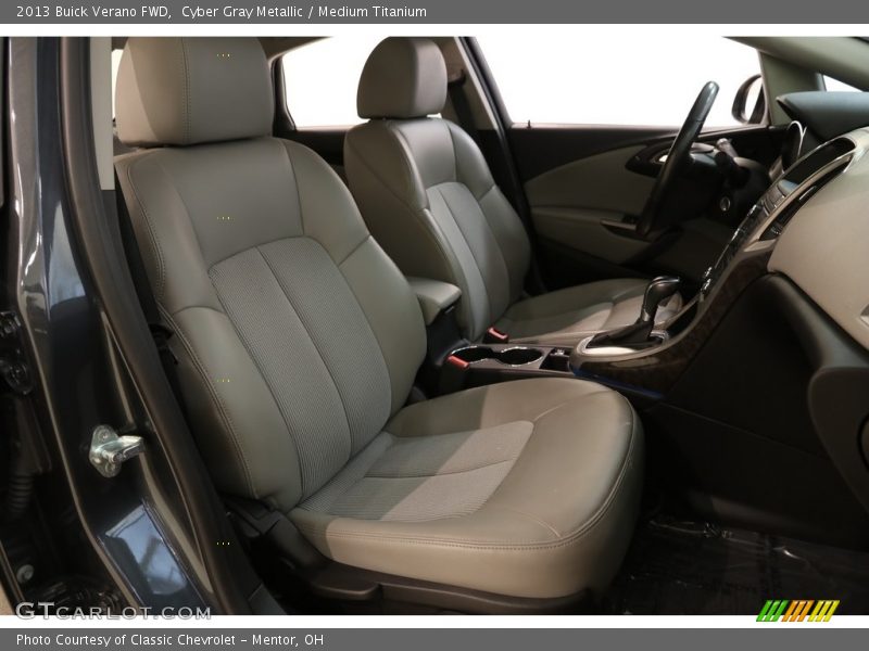 Cyber Gray Metallic / Medium Titanium 2013 Buick Verano FWD