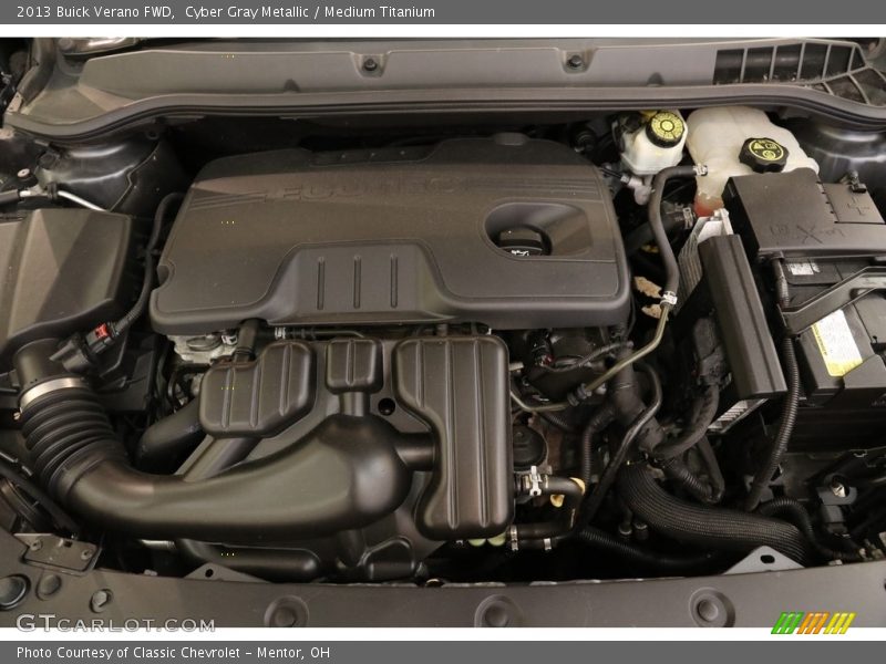 Cyber Gray Metallic / Medium Titanium 2013 Buick Verano FWD