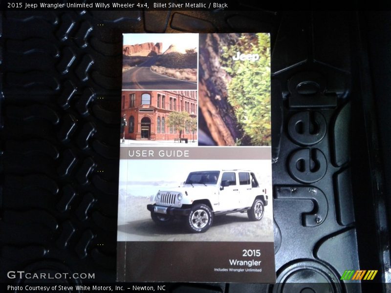Billet Silver Metallic / Black 2015 Jeep Wrangler Unlimited Willys Wheeler 4x4