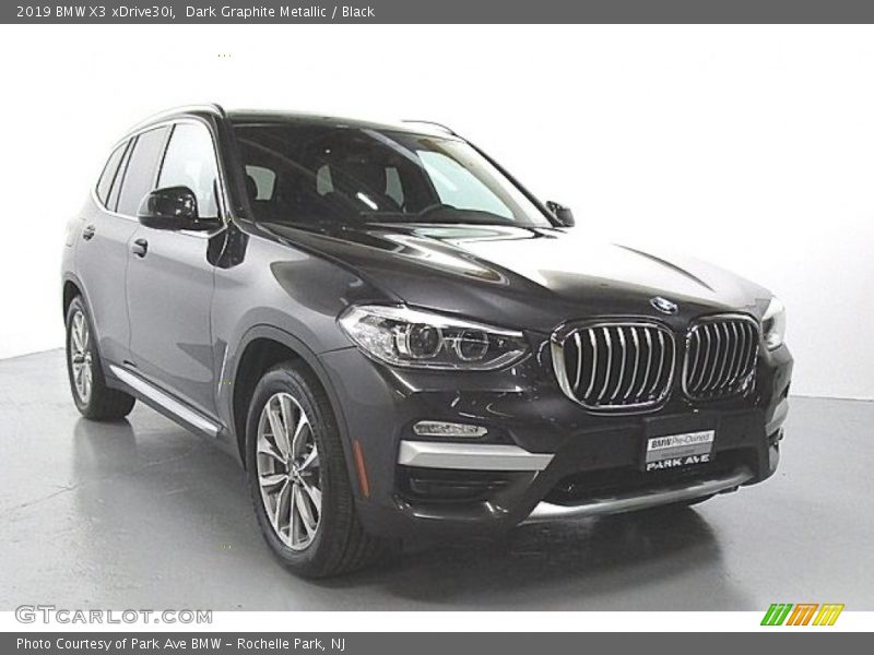 Dark Graphite Metallic / Black 2019 BMW X3 xDrive30i