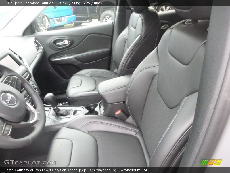 Sting-Gray / Black 2019 Jeep Cherokee Latitude Plus 4x4