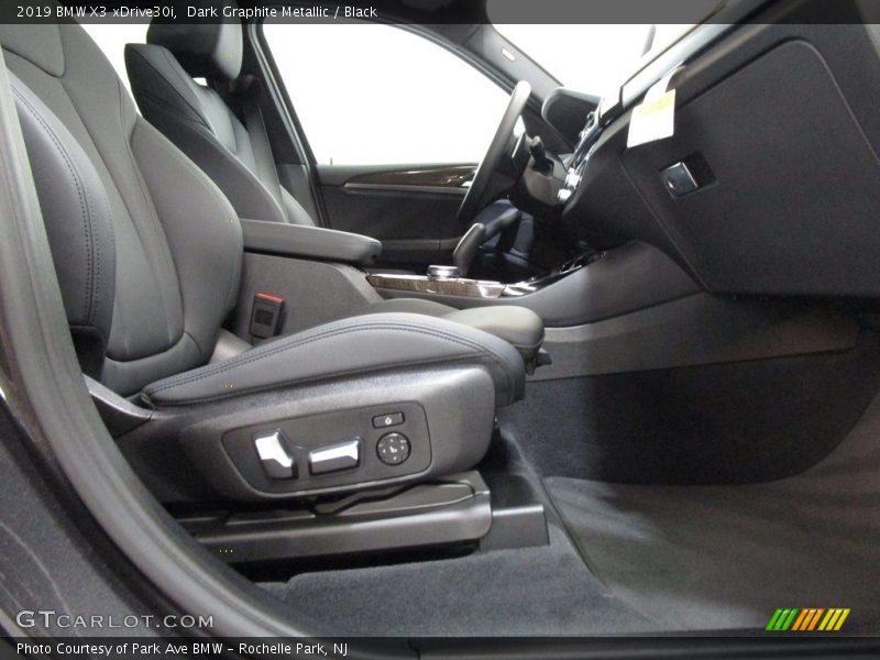 Dark Graphite Metallic / Black 2019 BMW X3 xDrive30i
