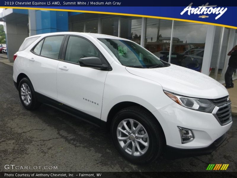 Summit White / Medium Ash Gray 2019 Chevrolet Equinox LS AWD