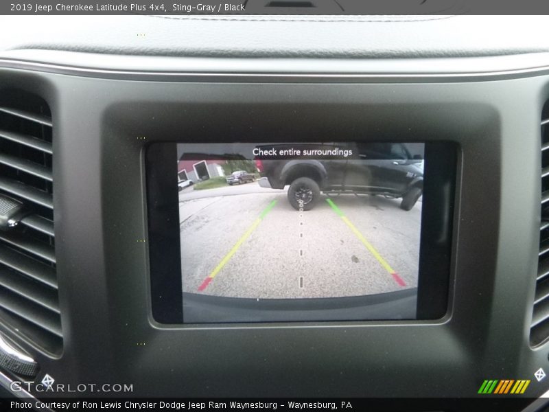 Sting-Gray / Black 2019 Jeep Cherokee Latitude Plus 4x4